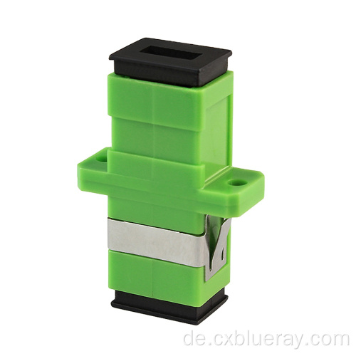 SC/APC Green Color Einzelmodus simplex Glasfaser -SC -Adapter